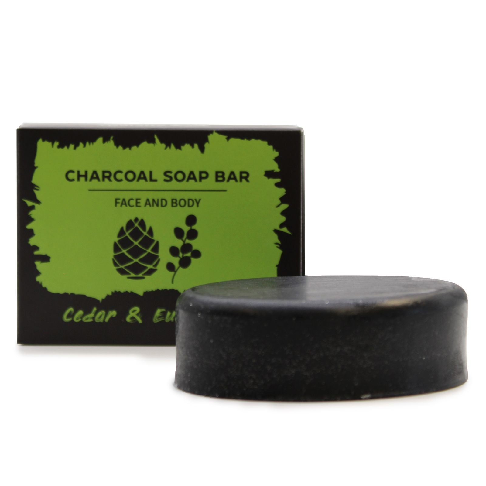 Eucalyptus & Cedarwood Charcoal Soap - Soak Sanctuary Soap