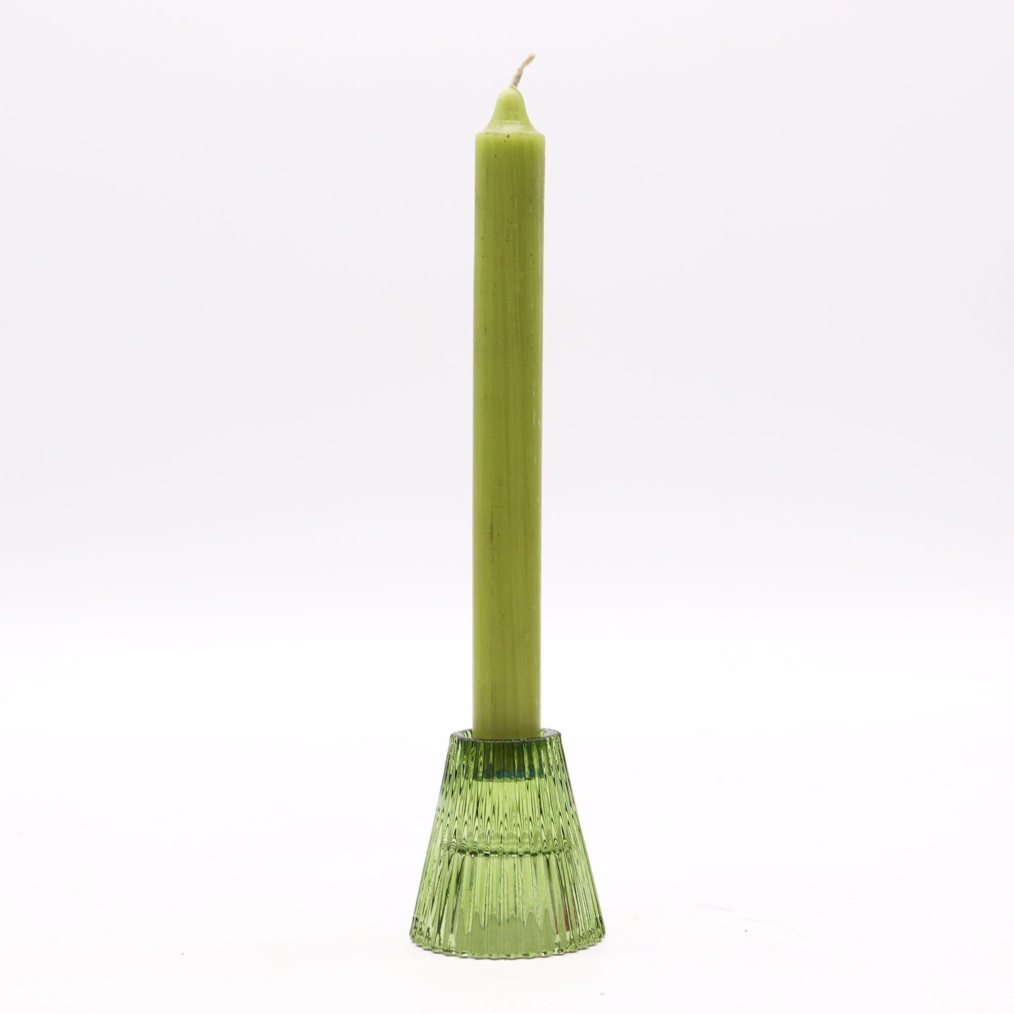 Flip Dinner Candle / Tealight Holder - Garden Jade - Soak Sanctuary Candles