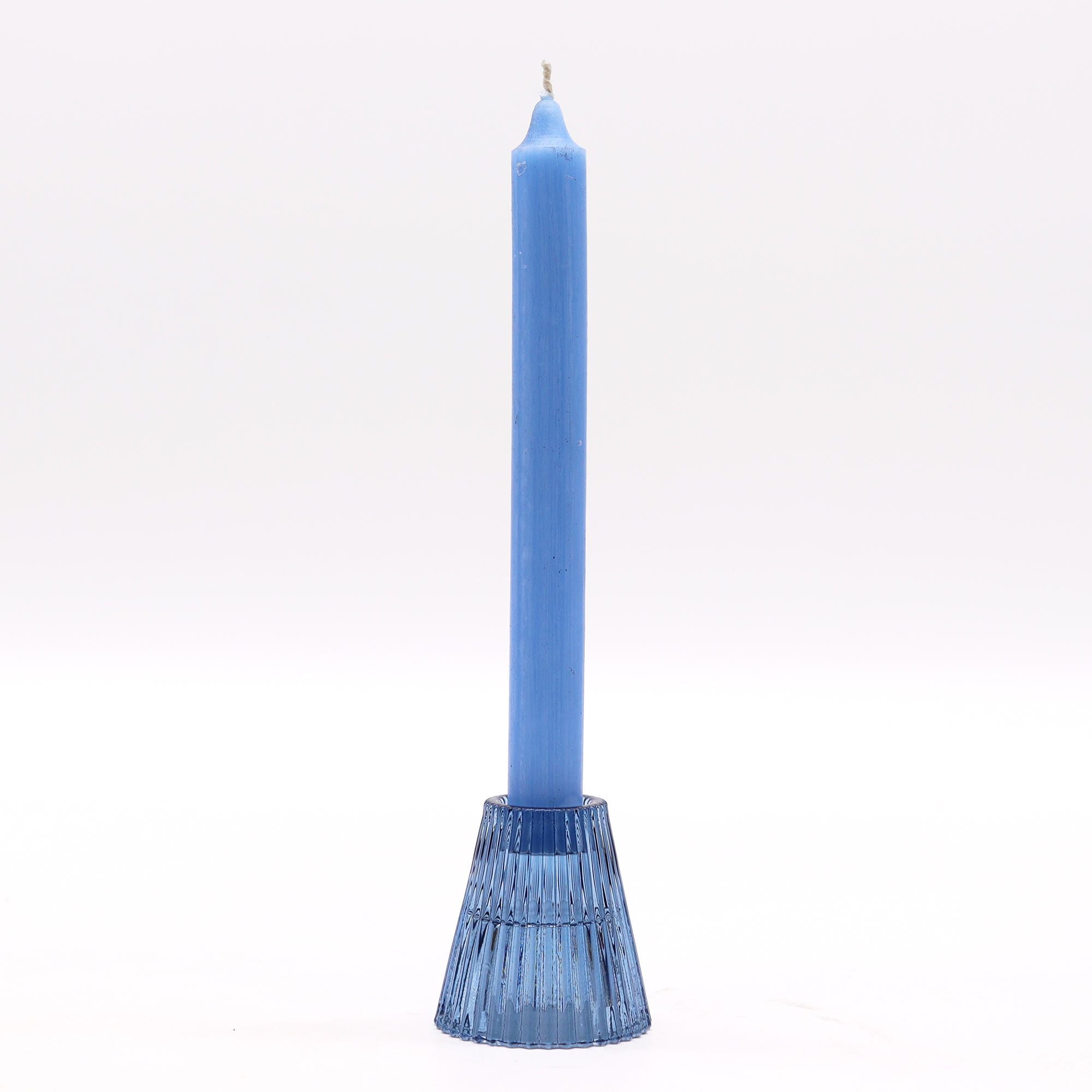 Flip Dinner Candle / Tealight Holder - Royal Blue - Soak Sanctuary Candles