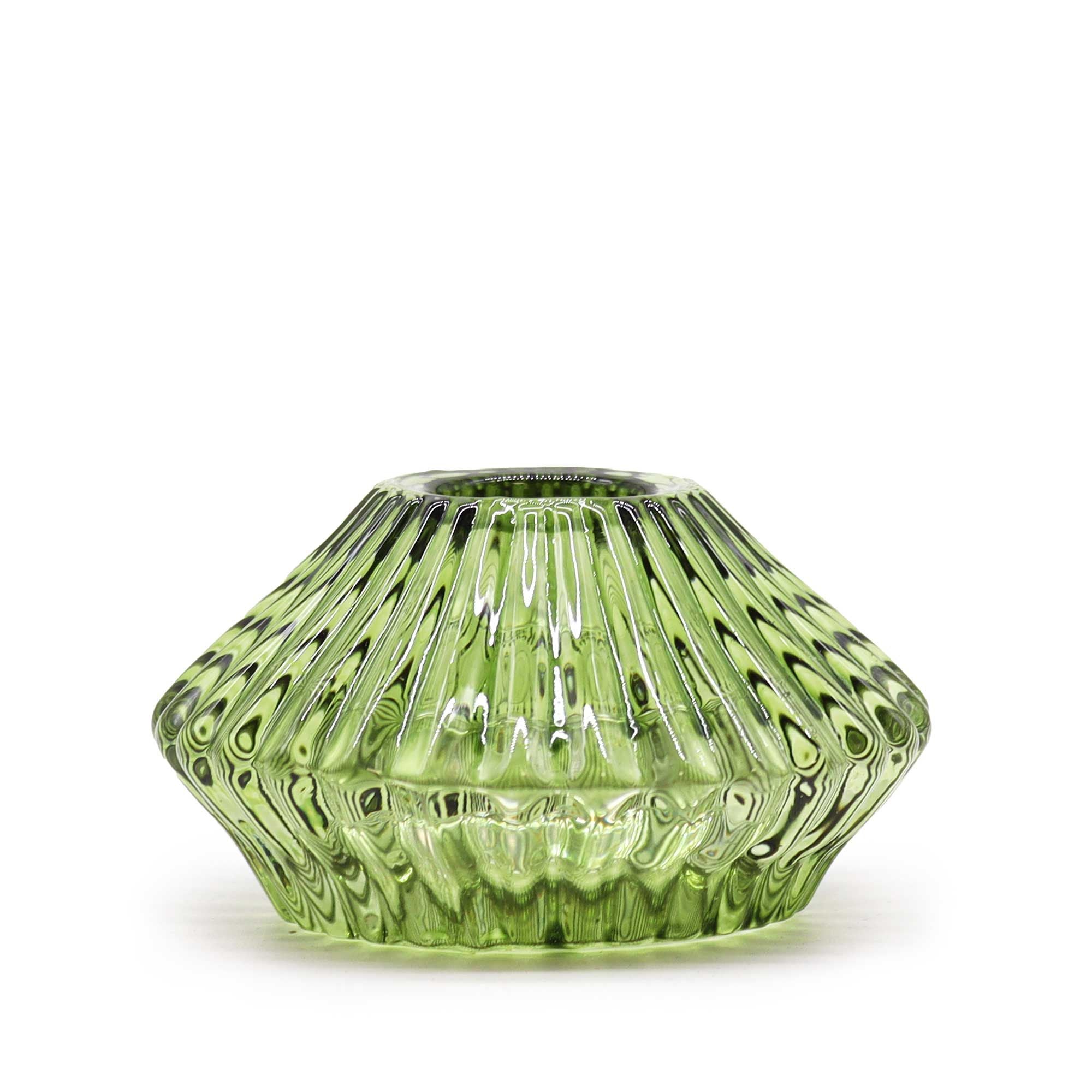 Flower Flip Dinner Candle / Tealight Holder - Garden Jade - Soak Sanctuary Candles