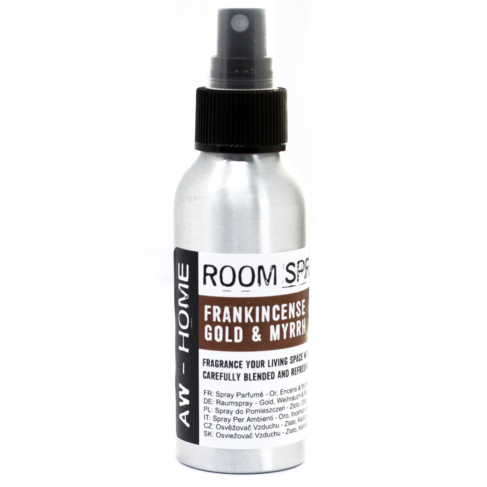 Gold, Frankincense & Myrrh Room Spray (100ml) - Soak Sanctuary AW - Home Room Sprays 100ml