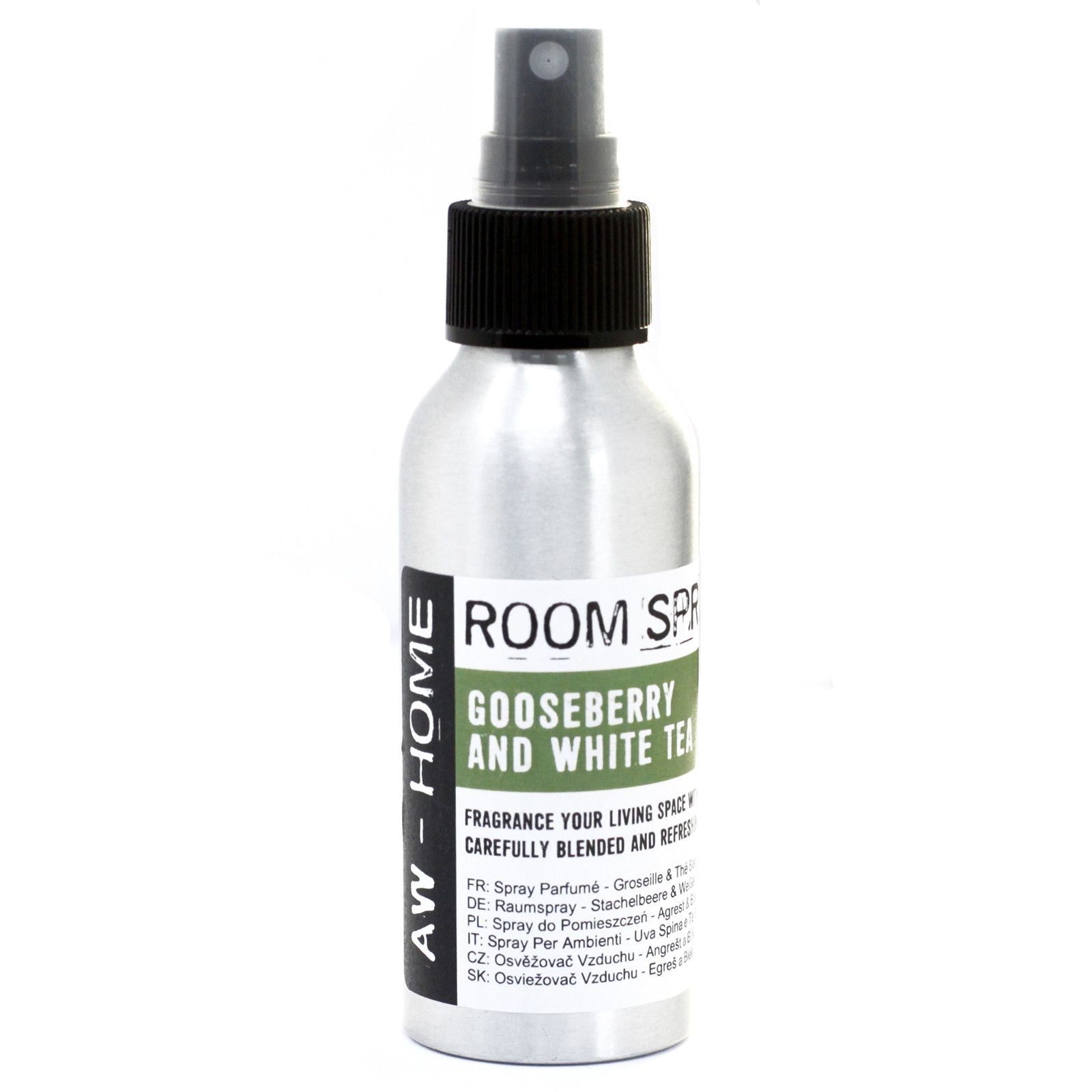 Gooseberry & White Tea Room Spray (100ml) - Soak Sanctuary AW - Home Room Sprays 100ml
