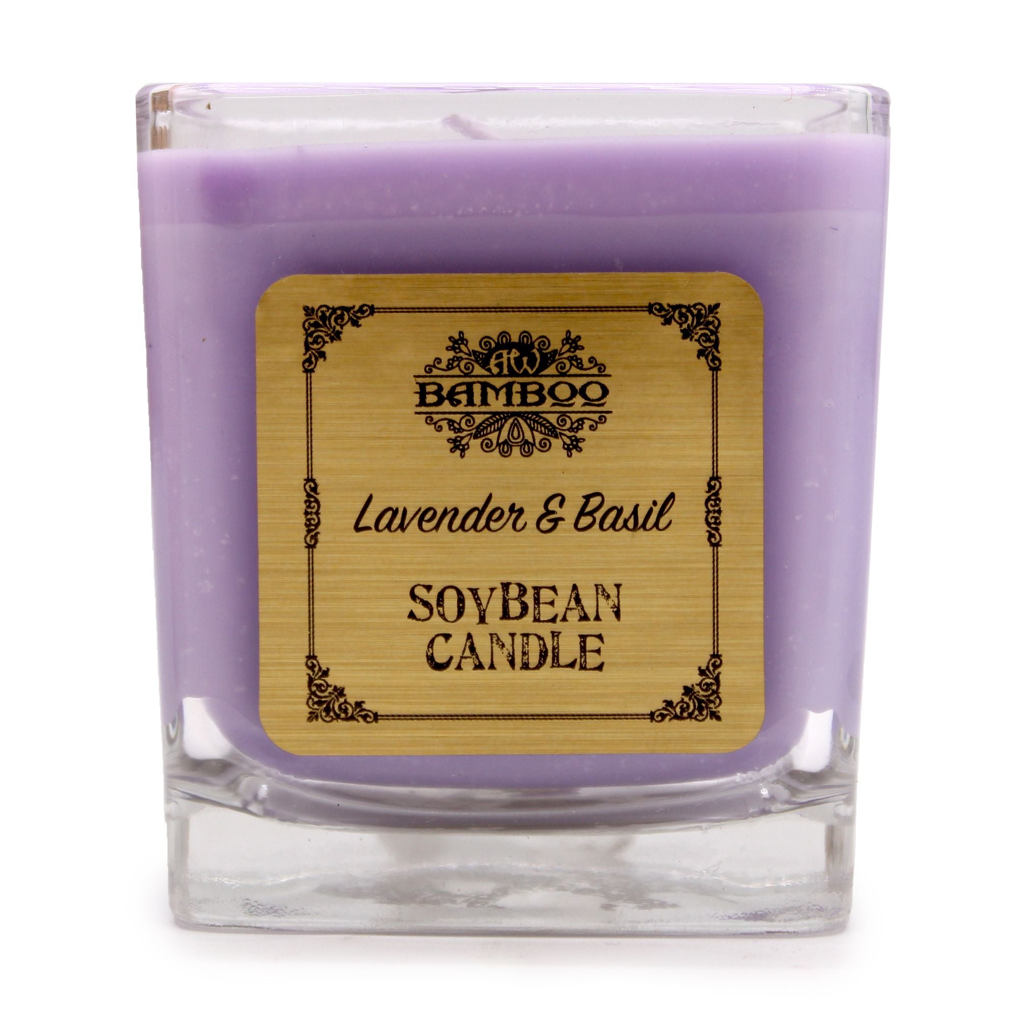 Lavender & Basil Soybean Jar Candle - Soak Sanctuary Candles