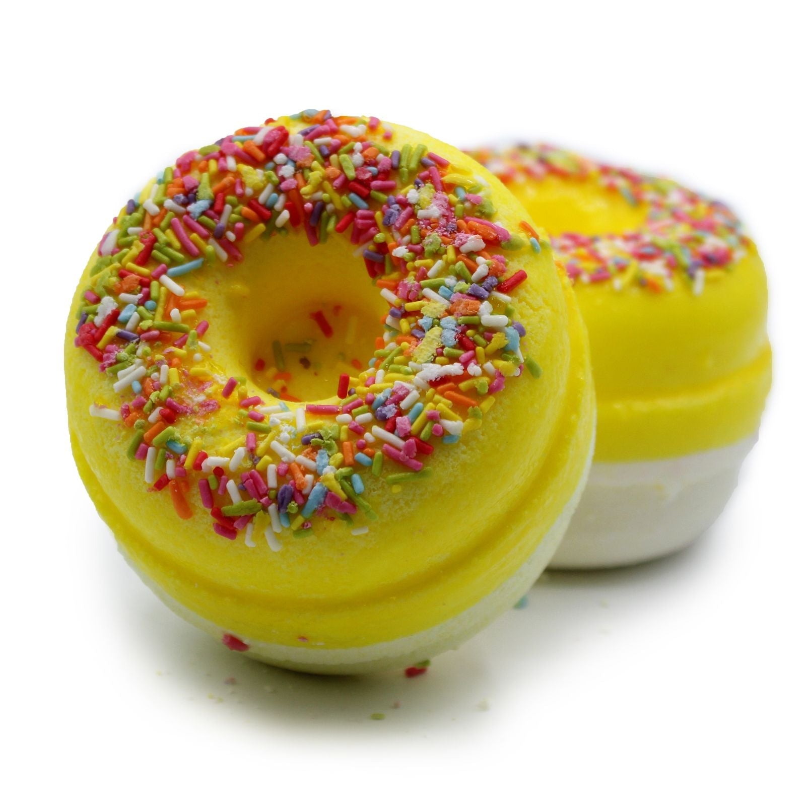 Lemon Meringue Bath Doughnut - Soak Sanctuary Bath Bombs