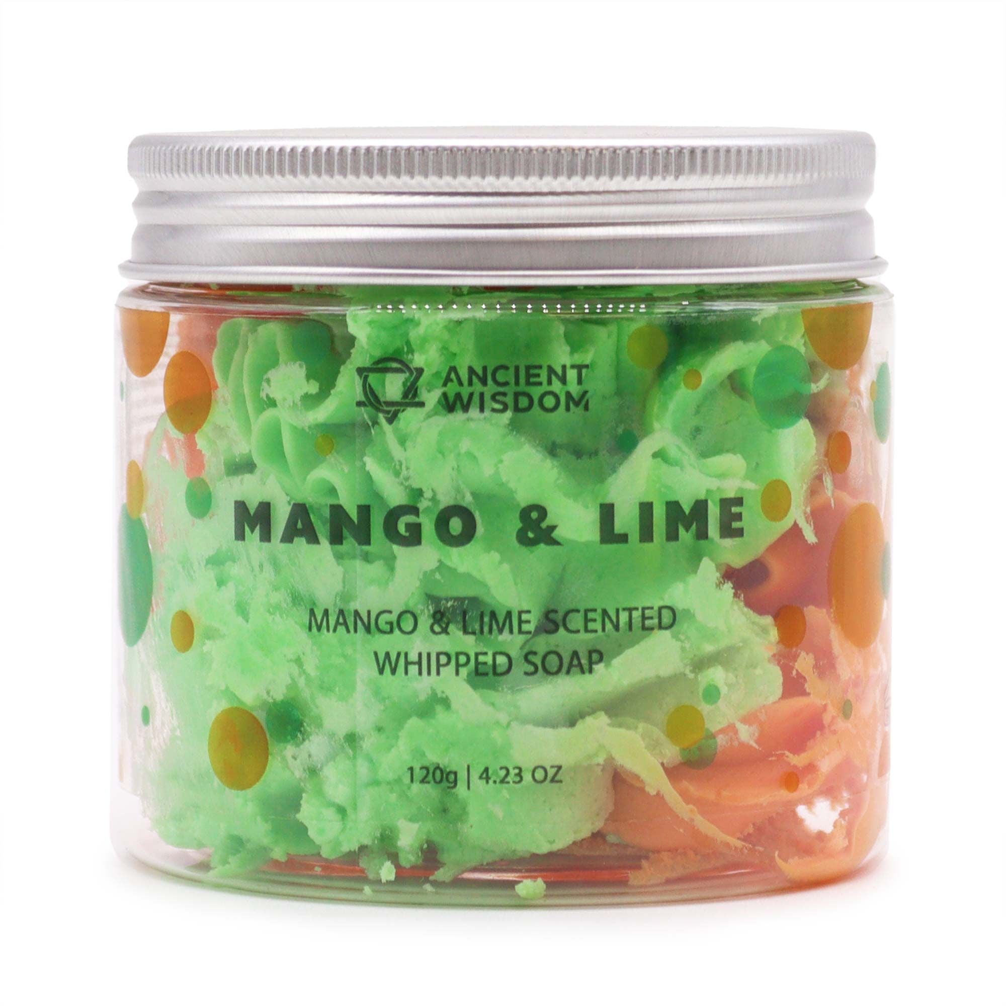 Mango & Lime Whipped Soap 120g - Soak Sanctuary Soap