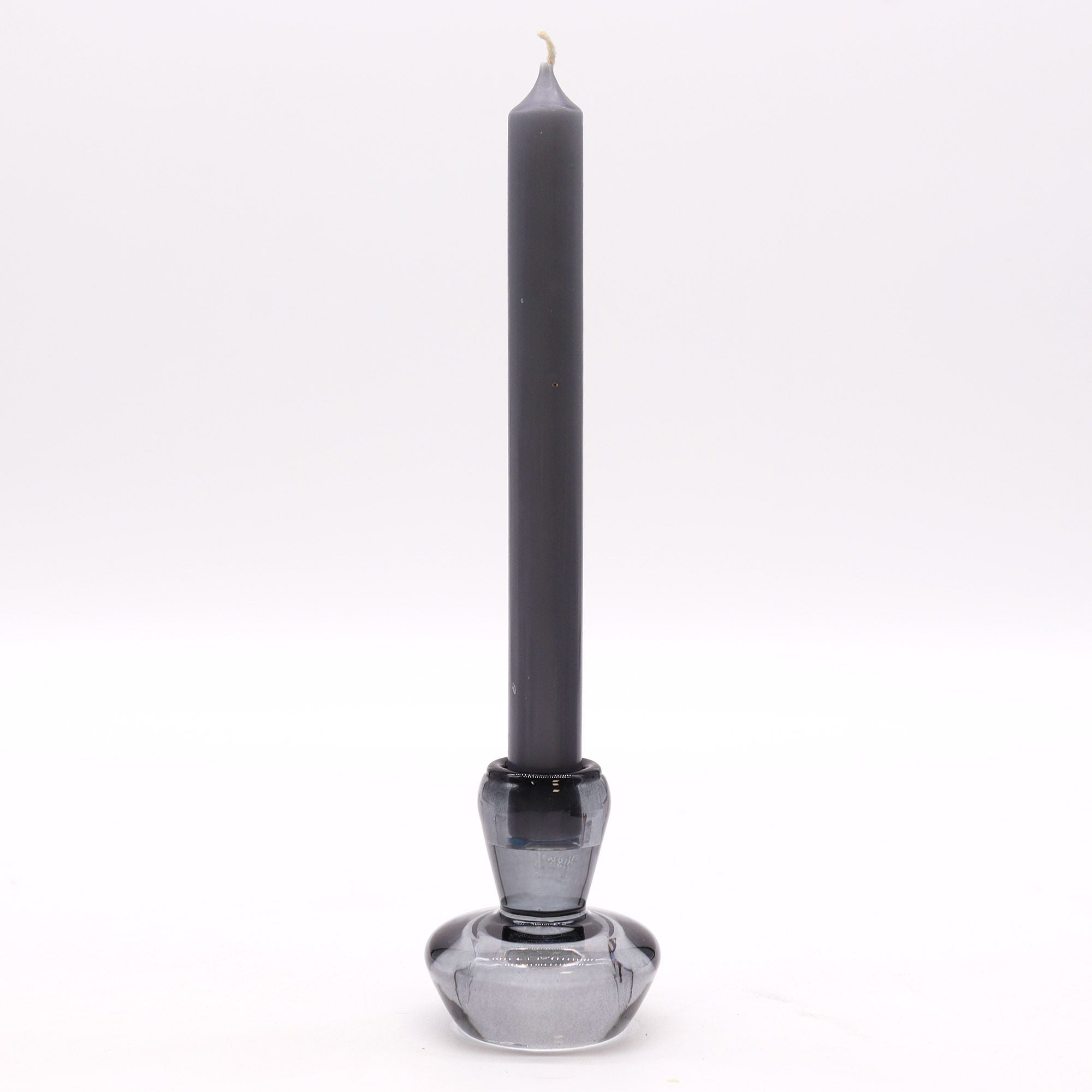 Mushroom Flip Dinner Candle / Tealight Holder - Midnight Grey - Soak Sanctuary Candles