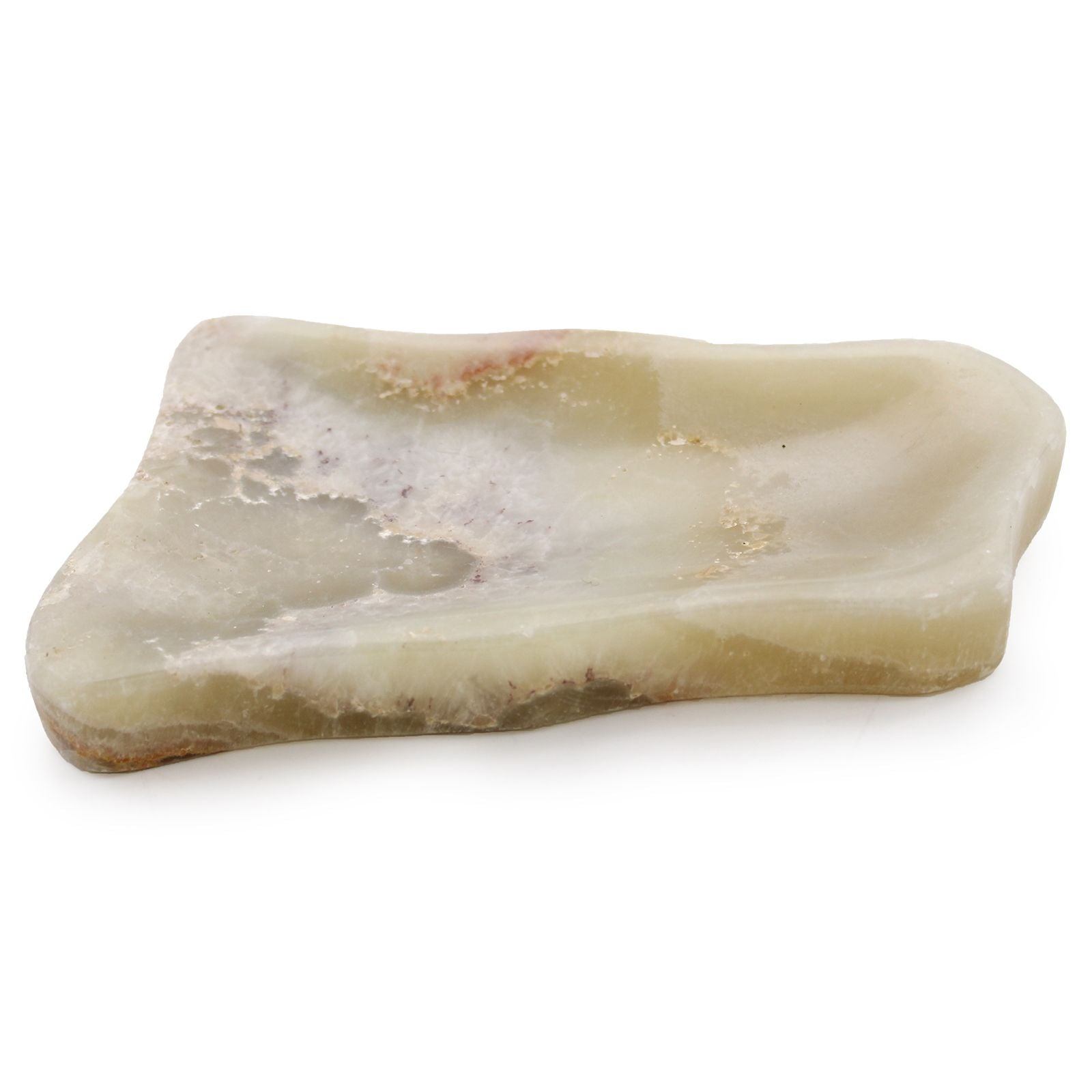 Natural Honey Onxy Soap Dish - Soak Sanctuary Accessories