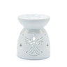Oil Burner Angel Cut Out - White - Soak Sanctuary Room Fragrance
