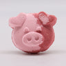Pig Bathbomb - Vanilla Cupcake (70g) - Soak Sanctuary Bath Bombs