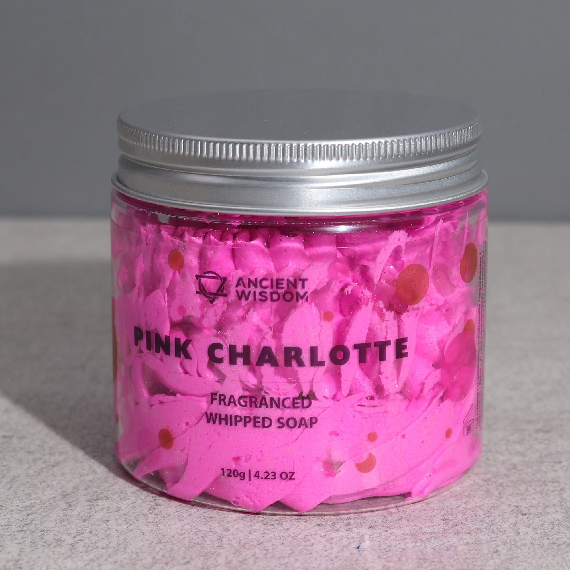 Pink Charlotte Whipped Cream Soap 120g - Soak Sanctuary Soap