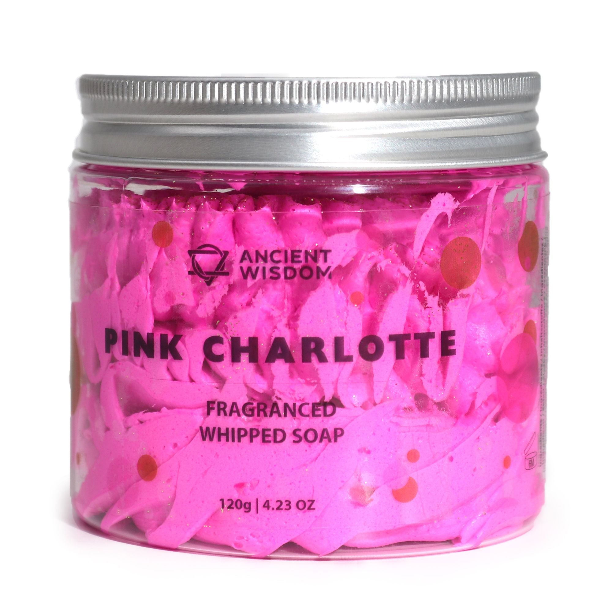 Pink Charlotte Whipped Cream Soap 120g - Soak Sanctuary Soap
