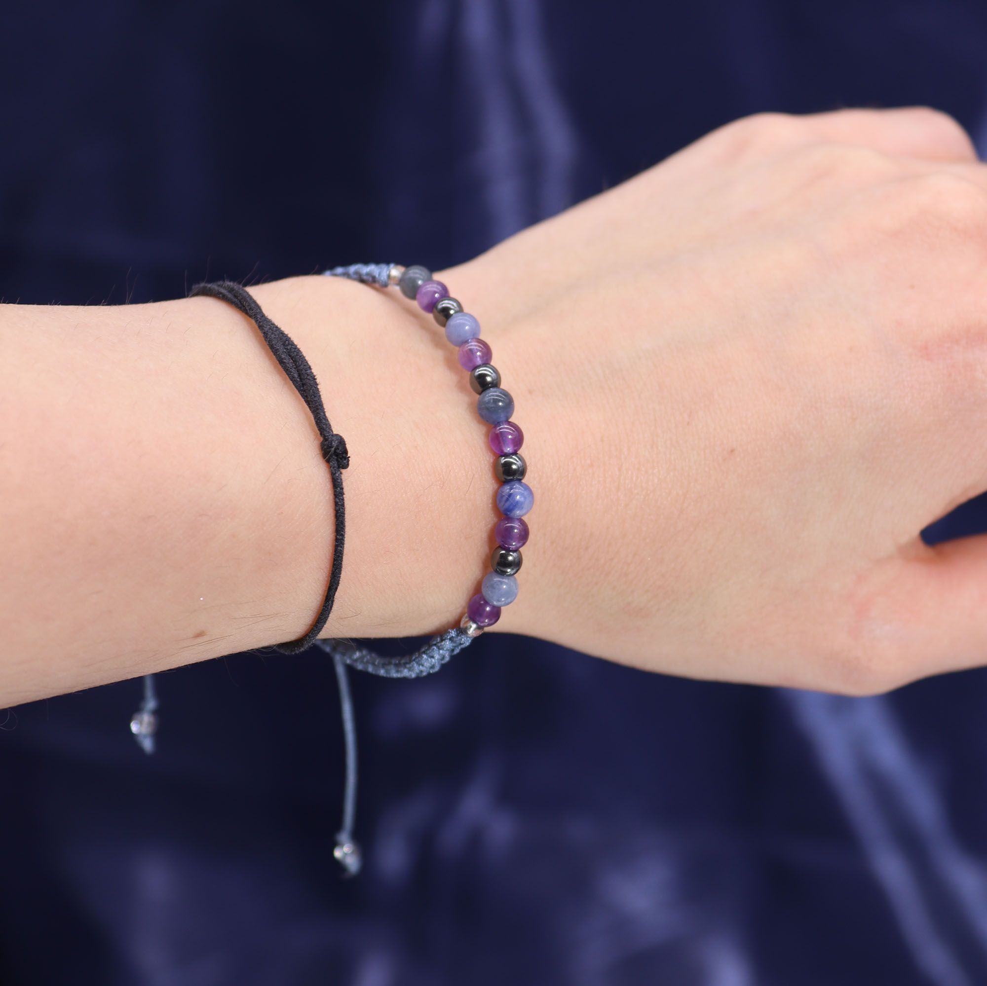 Sagittarius Zodiac Crystal Candle with Gemstone Bracelet - Soak Sanctuary Candles
