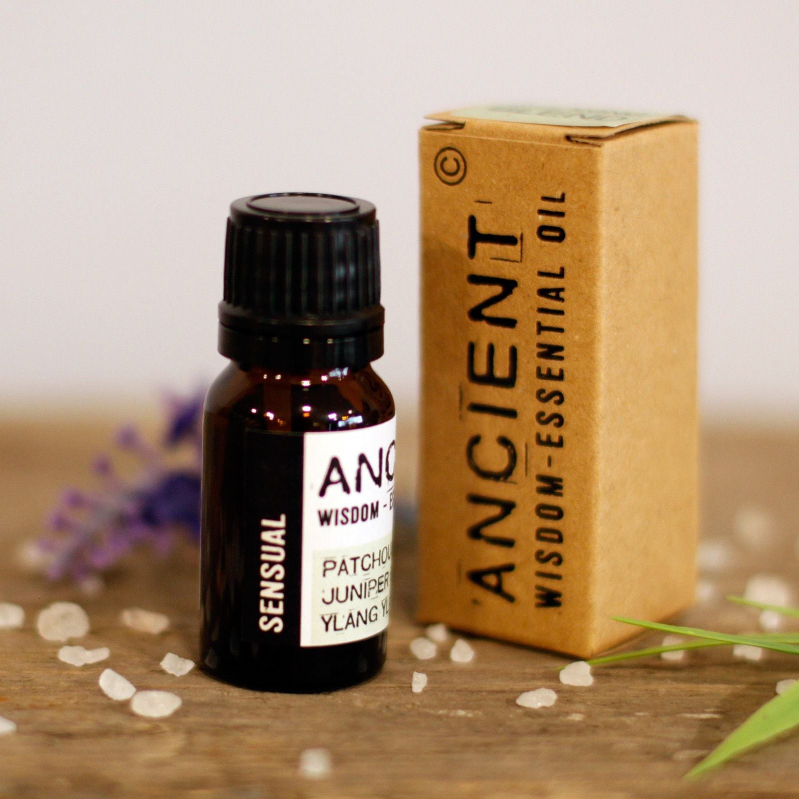 Sensual Essential Oil Blend: Patchouli, Juniper Berry and Ylang Ylang - 10ml - Soak Sanctuary Essential Oils