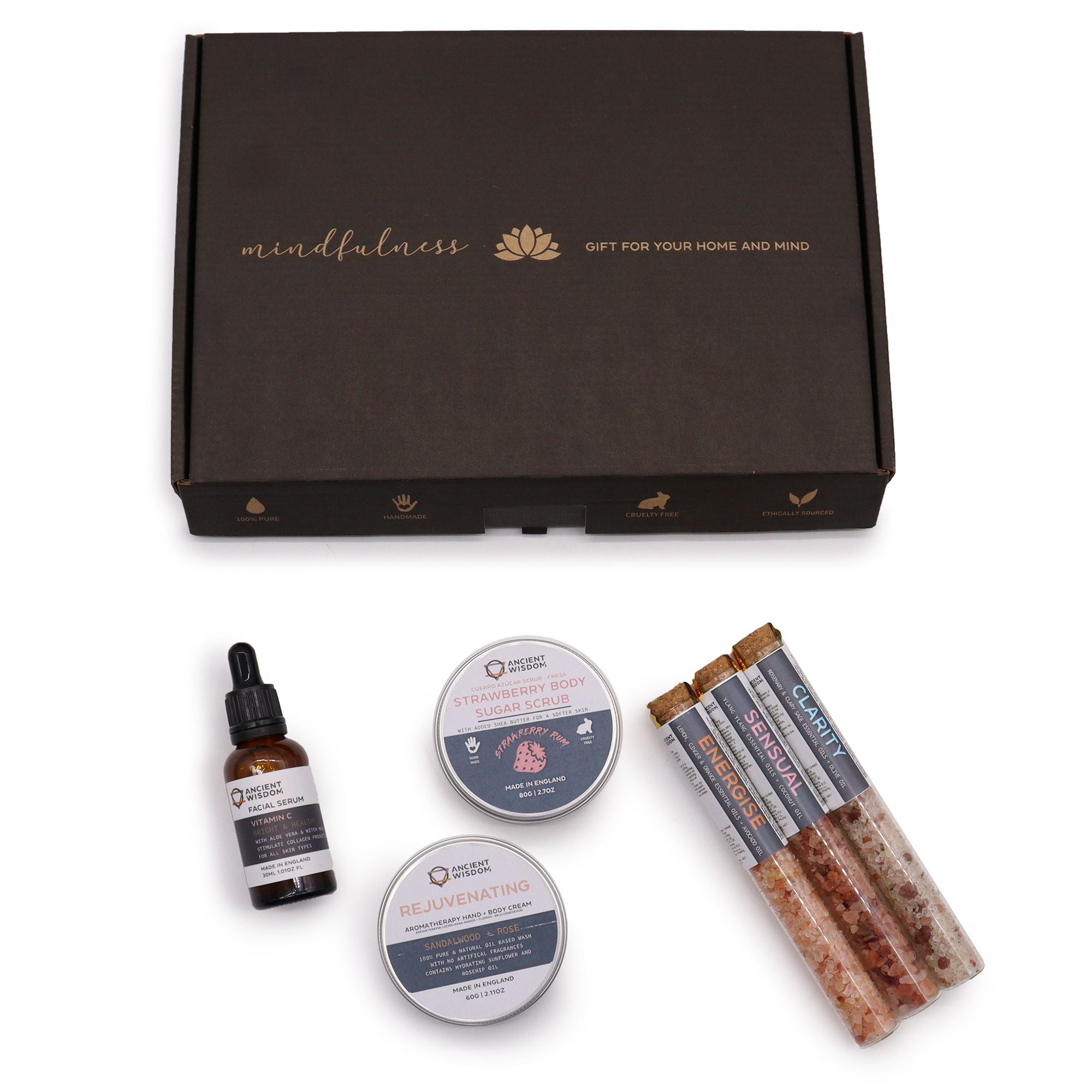 Serenity Essential Self Care Kit - Soak Sanctuary Bath Salts
