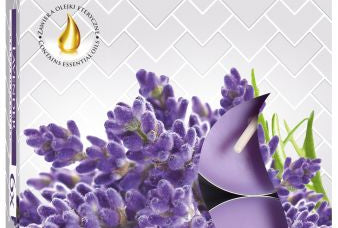 Set of 6 Scented Tealights - Lavender - Soak Sanctuary Candles
