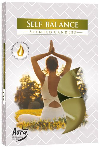 Set of 6 Scented Tealights - Self Balance - Soak Sanctuary Candles