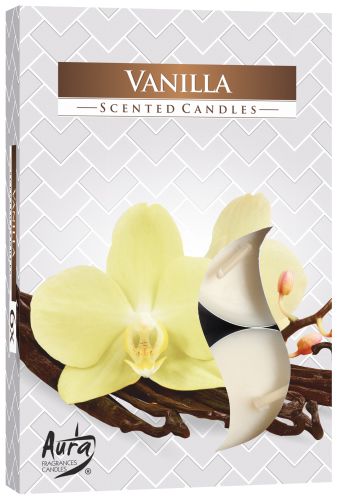 Set of 6 Scented Tealights - Vanilla - Soak Sanctuary Candles
