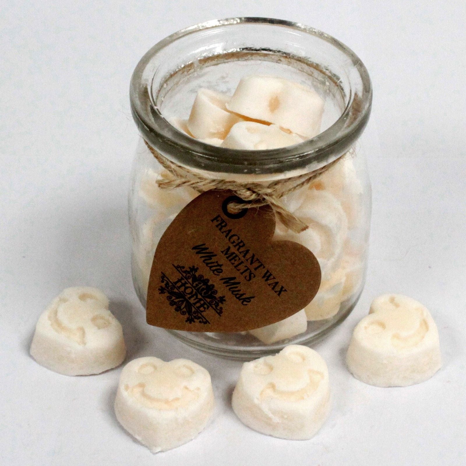 Soy Wax Melts - White Musk - Soak Sanctuary Soywax Fragrant Melts Jars