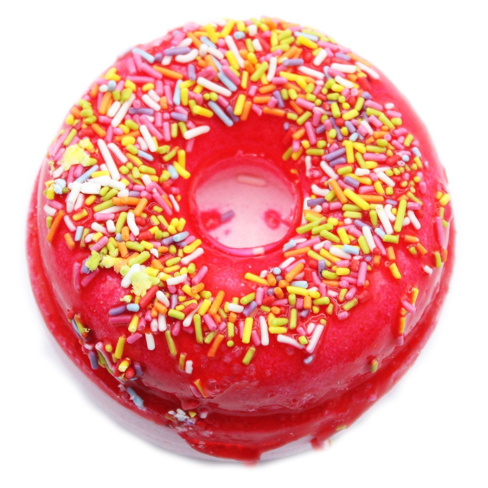 Strawberry & Banana Bath Doughnut - Soak Sanctuary Bath Bombs