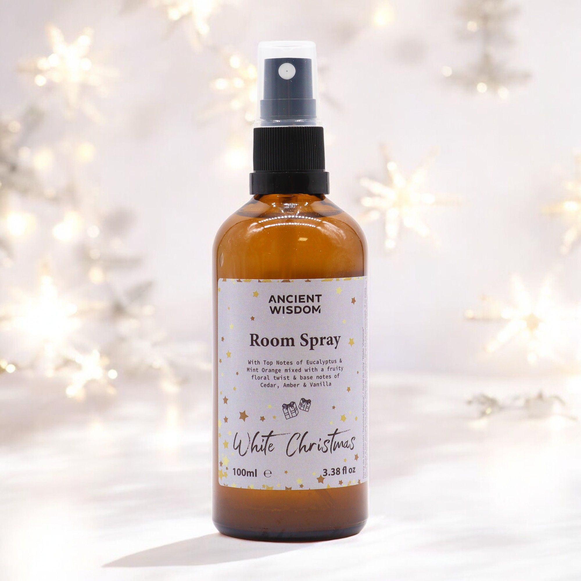 White Christmas Room Spray (100ml) - Soak Sanctuary Christmas Room Sprays