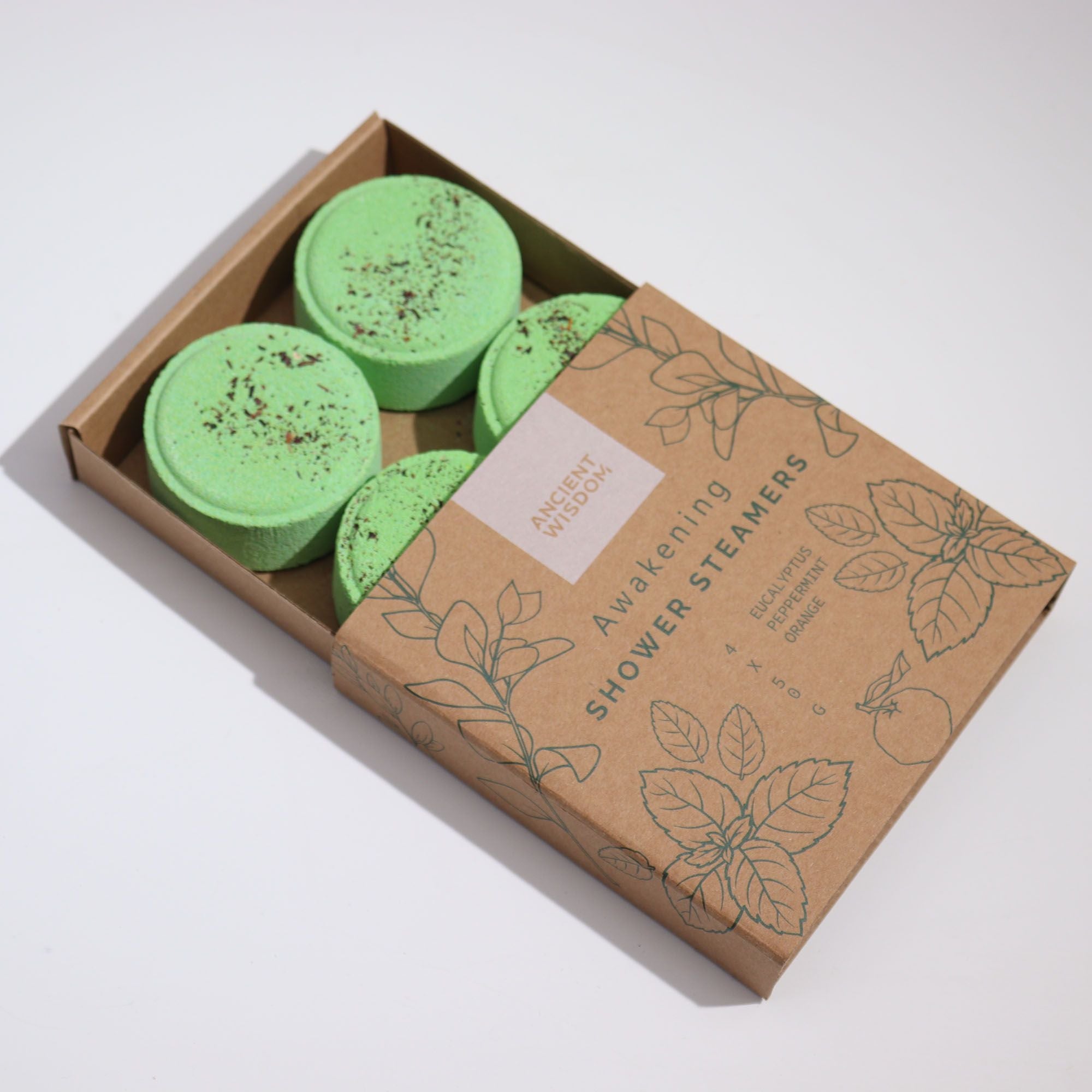 Zen Shower Steamers - Therapy Wellness Gift Set - Awakening - Soak Sanctuary Bath Bombs