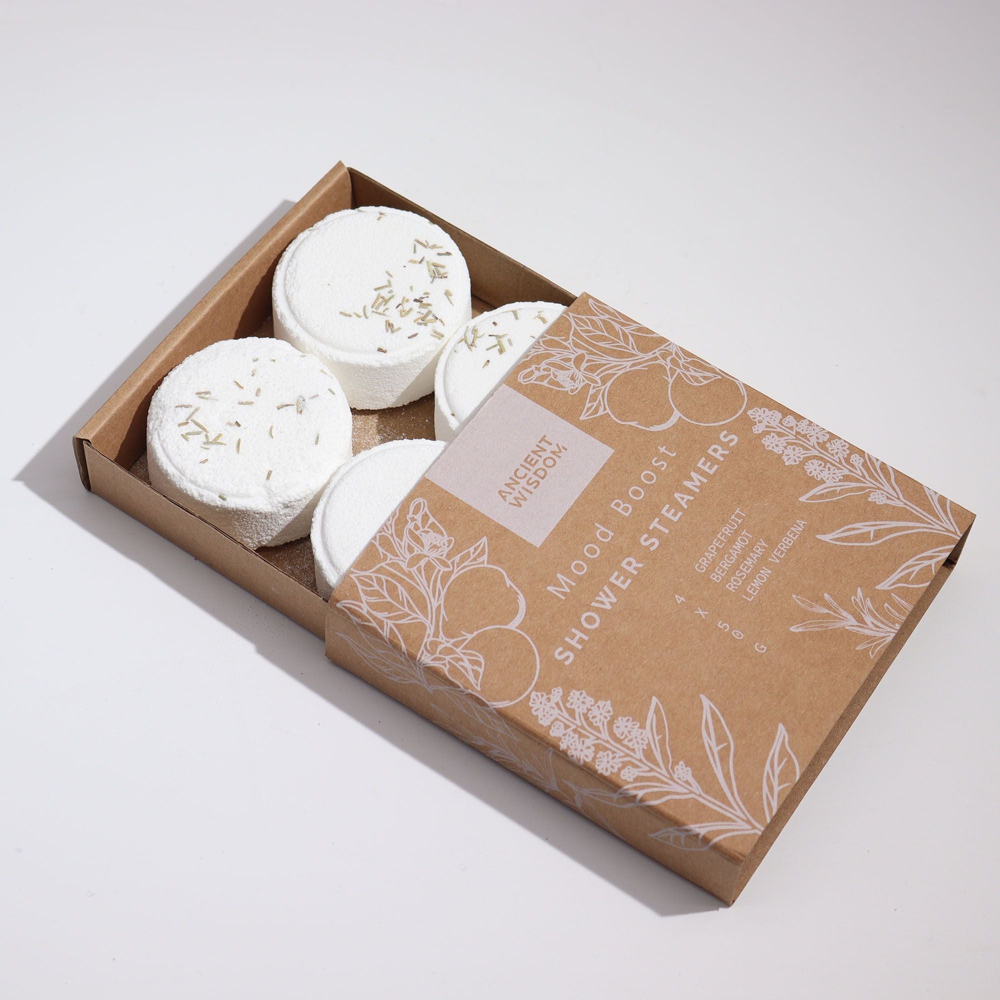 Zen Shower Steamers - Therapy Wellness Gift Set - Mood Boost - Soak Sanctuary Bath Bombs