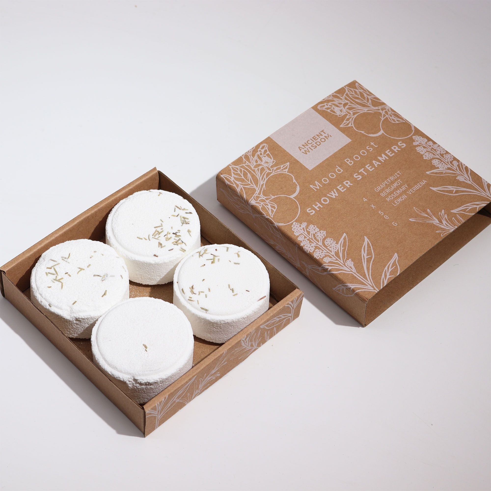 Zen Shower Steamers - Therapy Wellness Gift Set - Mood Boost - Soak Sanctuary Bath Bombs