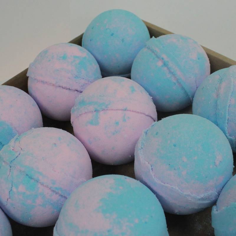 Baby Powder Jumbo Bath Bomb - Soak Sanctuary Bath Bombs