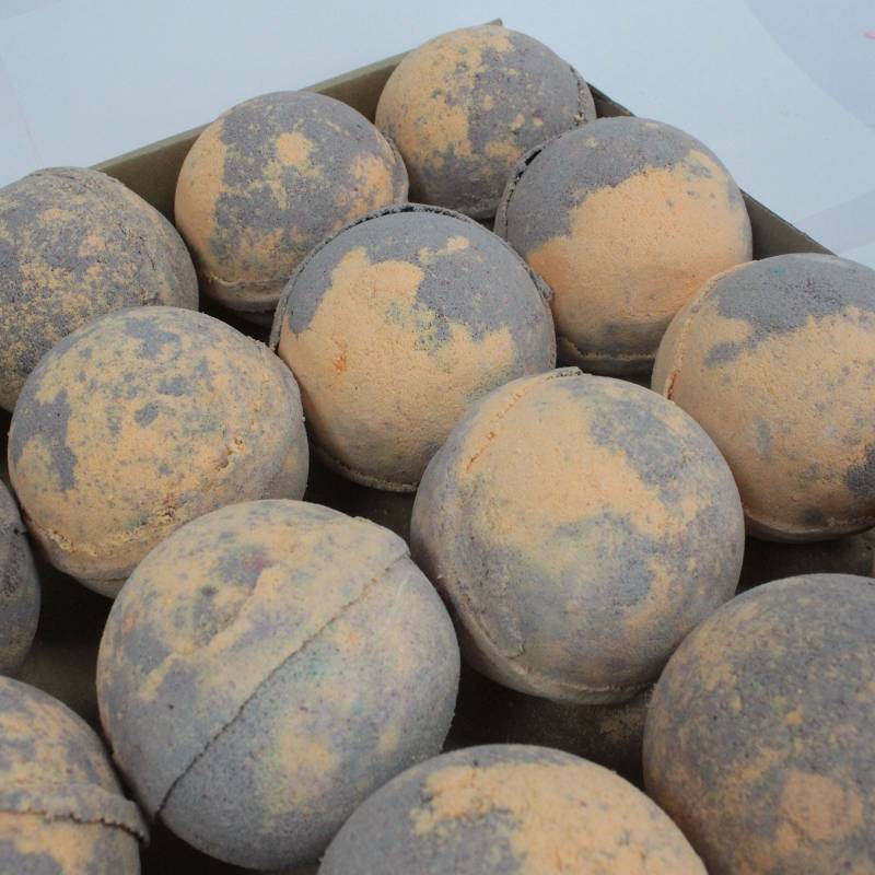 Chocolate & Orange Jumbo Bath Bomb - Soak Sanctuary Bath Bombs