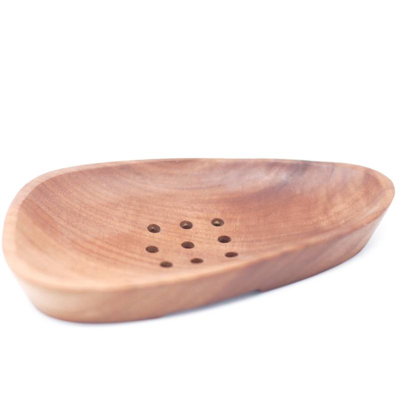 Classic Mahogany Soap Dish - Soak Sanctuary Accessories