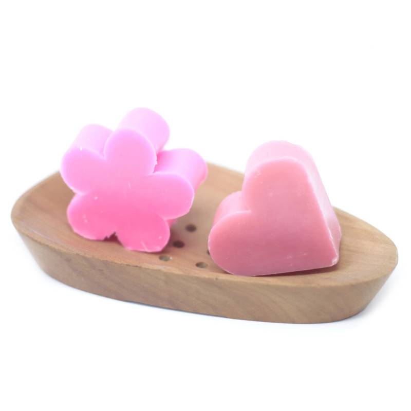 Classic Mahogany Soap Dish - Soak Sanctuary Accessories