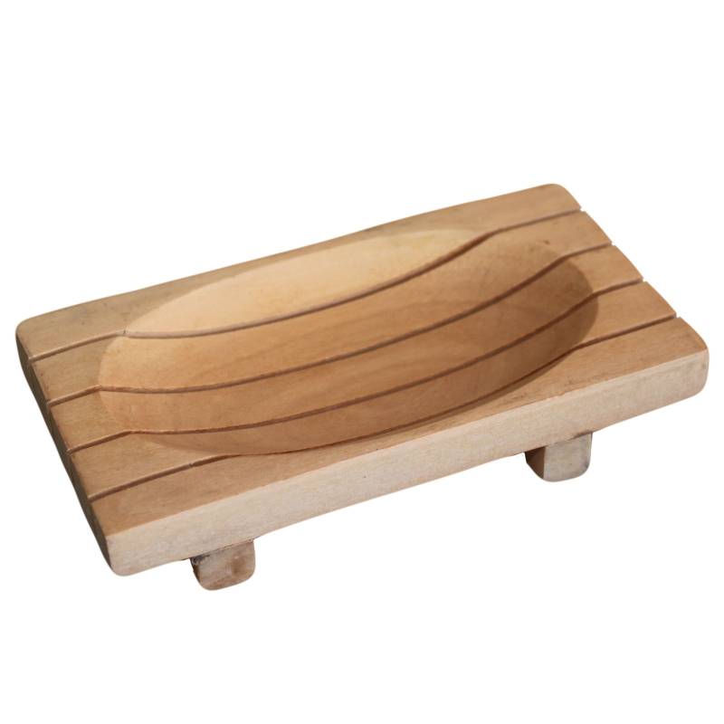 Grid Drainer Mahogany Soap Dish - Soak Sanctuary Accessories