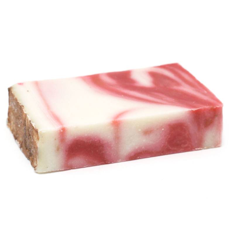 Handmade Olive Oil Soap with Red Clay - Soak Sanctuary Soap