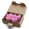 Heart Bath Bombs - Ylang Ylang & Rose (Pk 5)