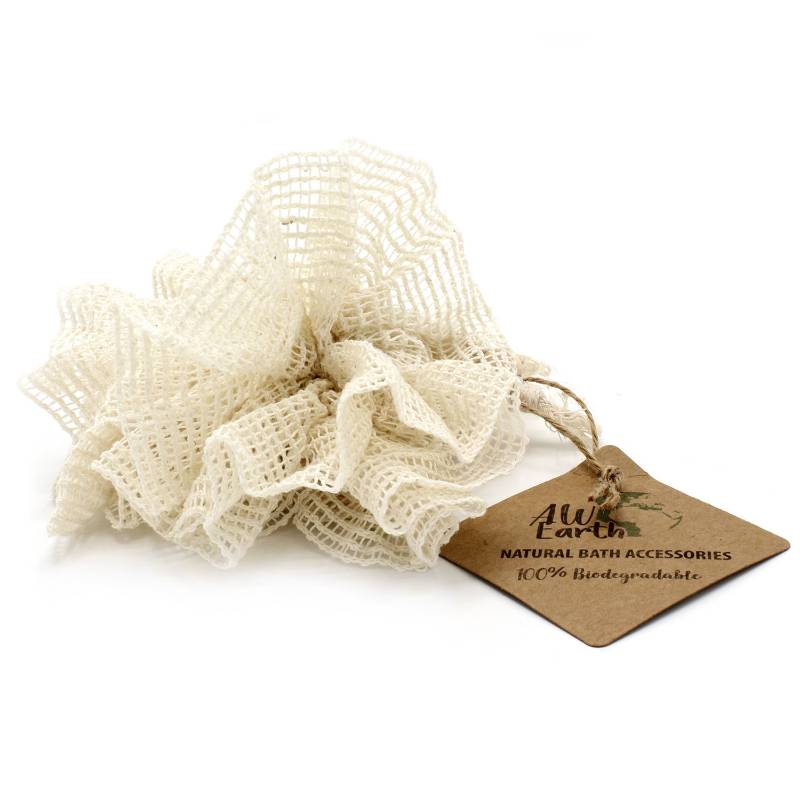 Large Natural Rami Scrunchy - Soak Sanctuary Accessories