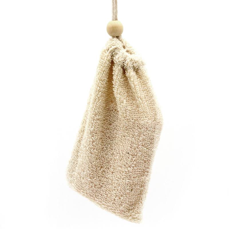 Natural Rami Soap Bag - Soak Sanctuary Accessories