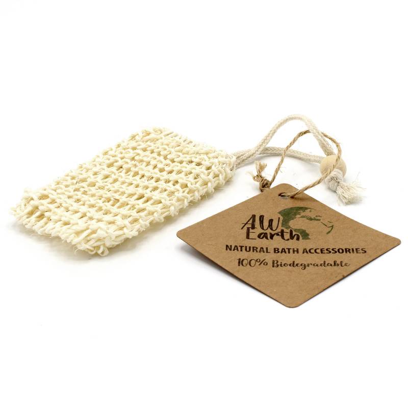 Natural Sisal Soap Bag - Soak Sanctuary Accessories