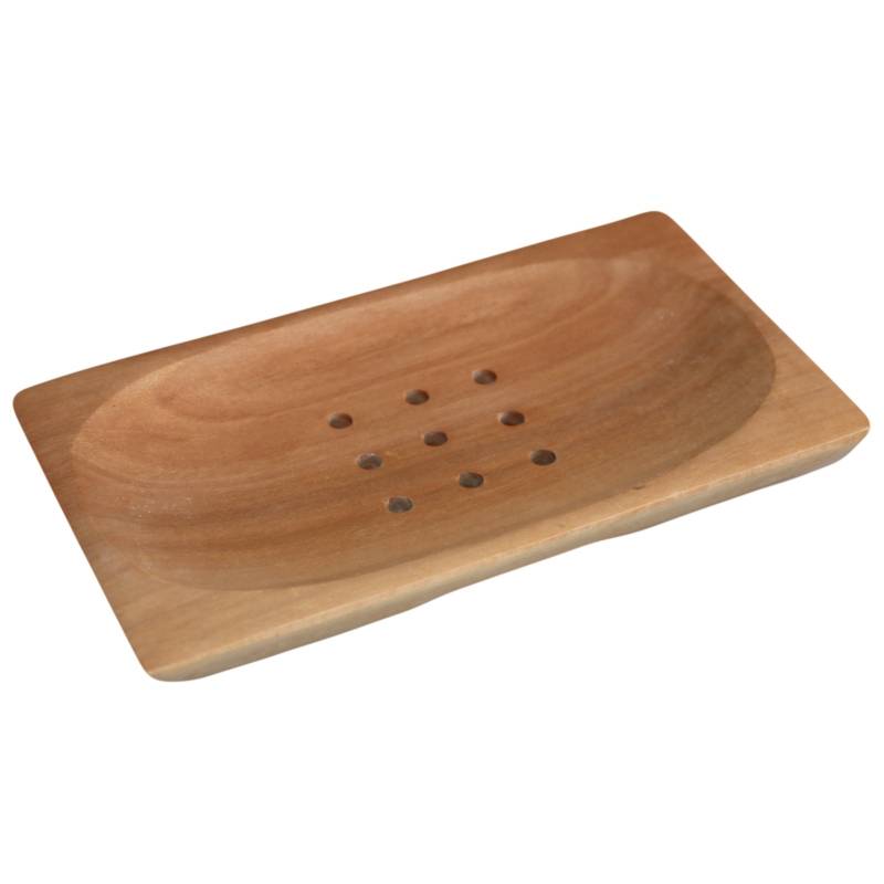 Rectangle Mahogany Soap Dish - Soak Sanctuary Accessories