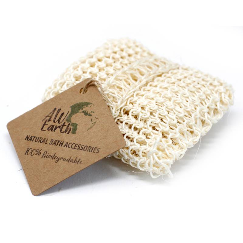 Sisal Extra Exfoliating Cushion - Soak Sanctuary Accessories
