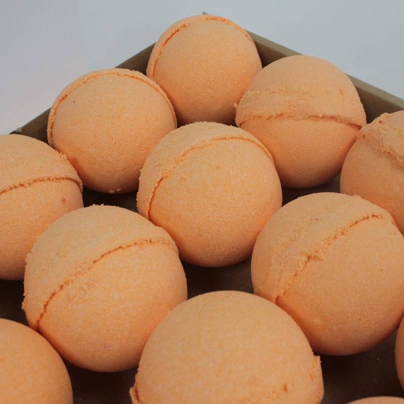 Tangerine & Grapefruit Jumbo Bath Bomb - Soak Sanctuary Bath Bombs