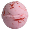 Watermelon Bath Bomb with Coconut Butter